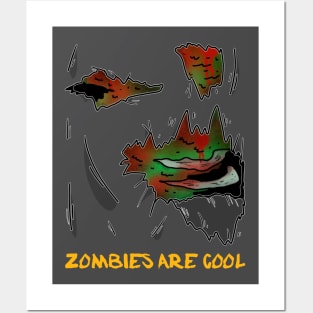 zombies are cool Posters and Art